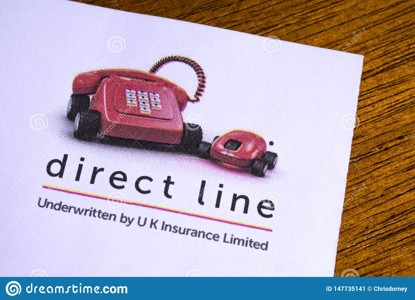 Direct Line Insurance Editorial Photo Image Of Brands intended for size 1600 X 1157