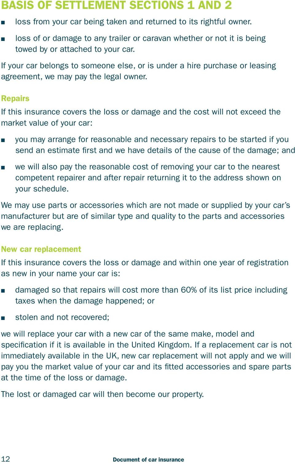 Document Of Car Insurance Car Insurance A Guide To Your for sizing 960 X 1508