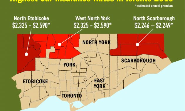 Drivers In Torontos Suburbs Pay More For Car Insurance in proportions 1544 X 1107