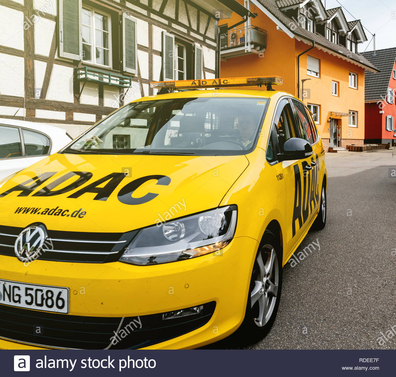 Durbach Germany Apr 29 2018 Security Safety Car From within sizing 1300 X 1238