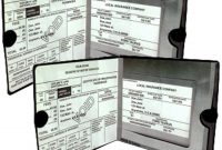 Essential Car Auto Insurance Registration Black Document inside proportions 1500 X 1500