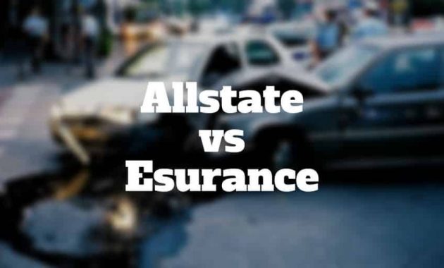 Esurance Vs Allstate Compare Auto Insurance Rates for sizing 1280 X 720