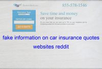 Fake Information On Car Insurance Quotes Websites Reddit intended for sizing 1365 X 768