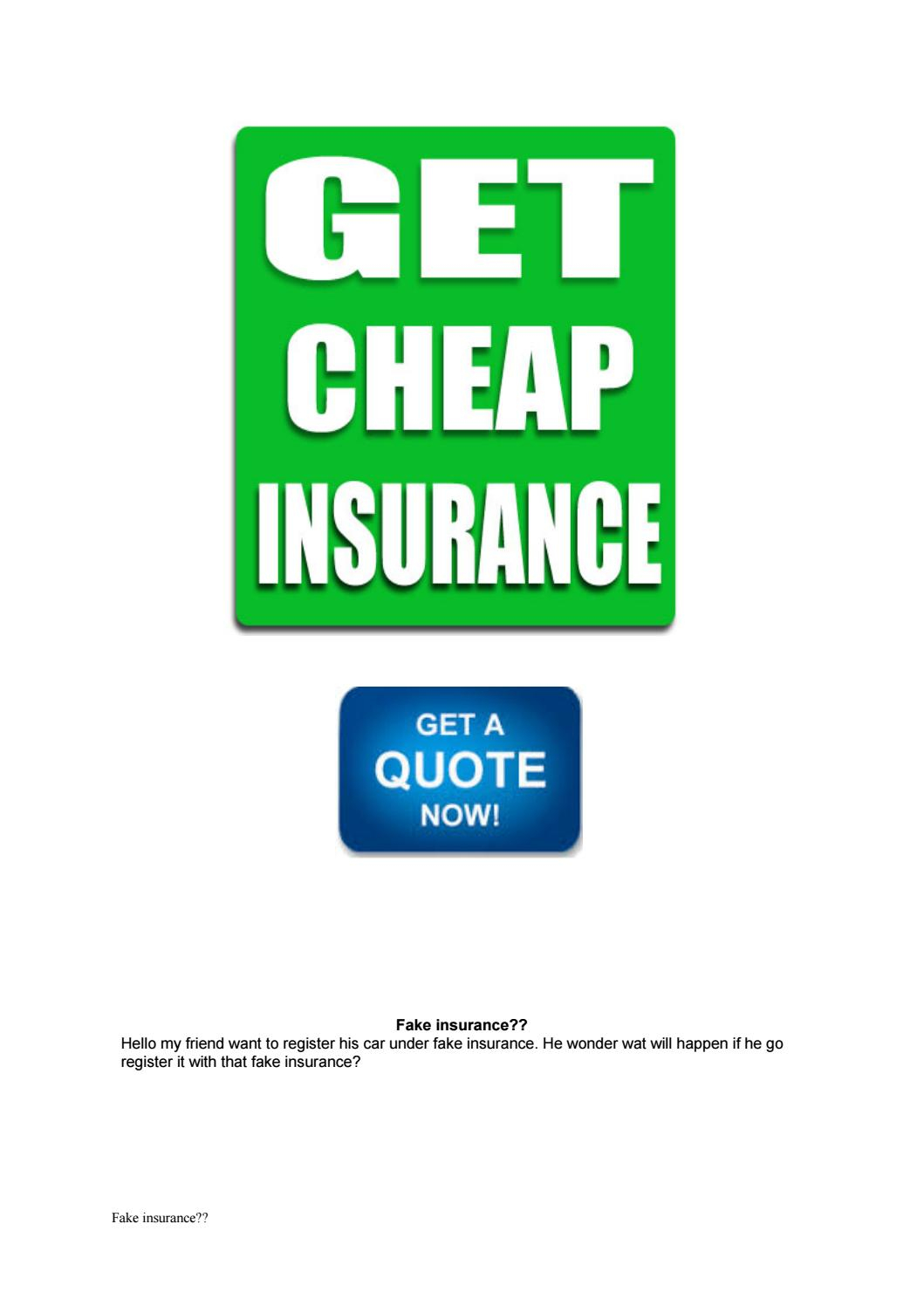 Fake Insurance Mccain5490 Issuu intended for proportions 1059 X 1497