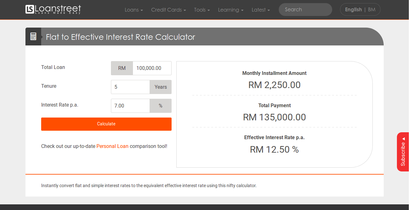 Flat To Effective Interest Rate Calculator inside size 1311 X 670