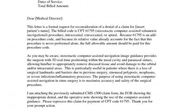 Formal Claim Letter Sample Letters Insurance Appeal Lawyers throughout sizing 1275 X 1650