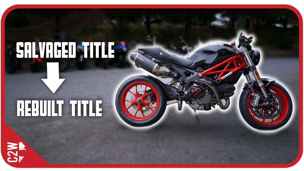 From Salvaged To Rebuilt Motorcycle Title Wrecked Bike Rebuild Ep 16 Ducati Monster 1100 regarding measurements 1280 X 720