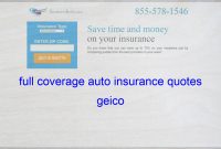 Full Coverage Auto Insurance Quotes Geico Life Insurance within size 1365 X 768