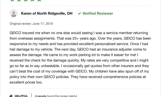 Geico Auto Insurance 2020 Quotes And Reviews regarding measurements 1406 X 988