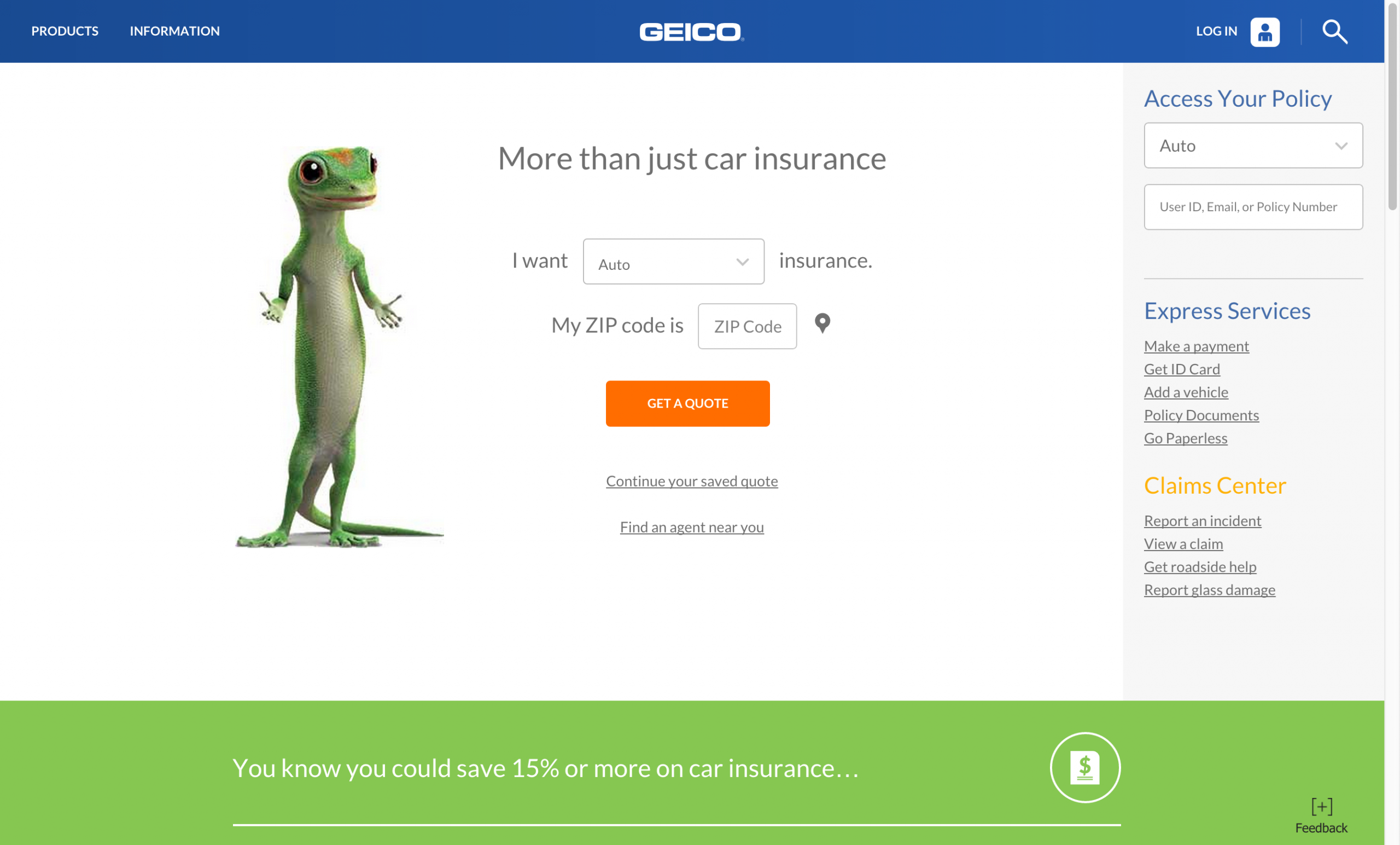 Geico Auto Insurance Save On More Than Just Car Insurance inside dimensions 2680 X 1616