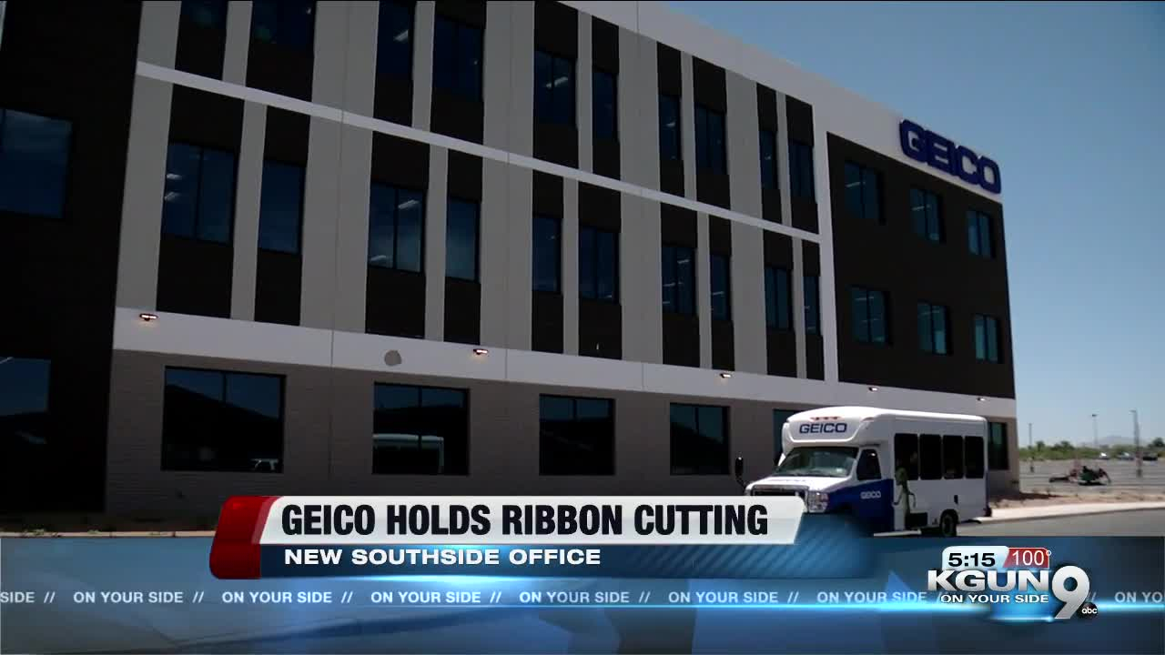 Geico Moving 1500 Tucson Employees To New Office With throughout measurements 1280 X 720