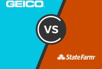 Geico Vs State Farm Consumer Ratings And Rates Clearsurance pertaining to size 1000 X 1000