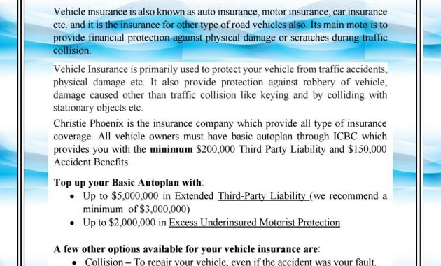 Get Vehicle Insurance In Victoria Christie Phoenix with regard to size 1059 X 1497