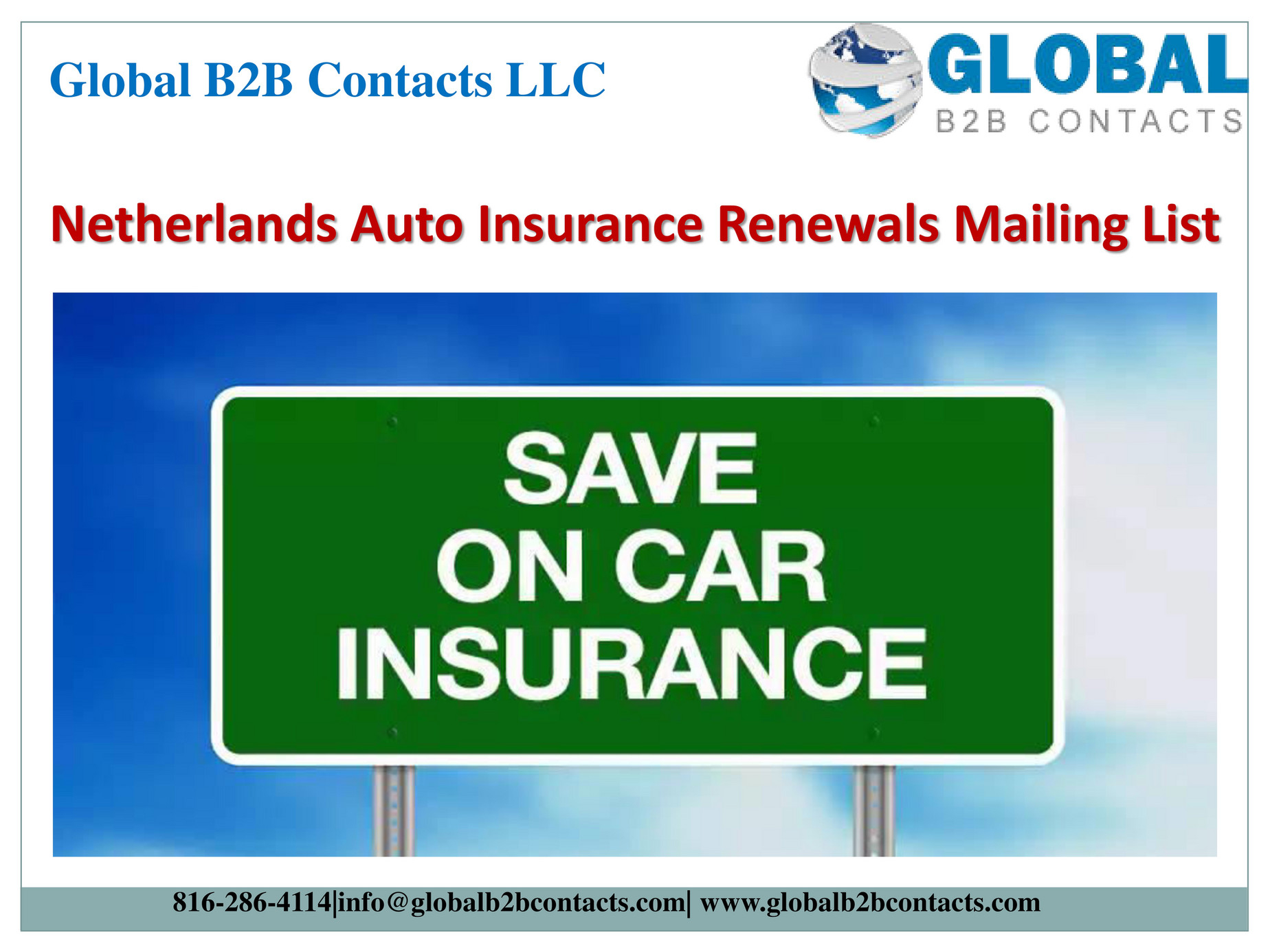 Globalb2bcontactsllc Netherlands Auto Insurance Renewals in measurements 1848 X 1386