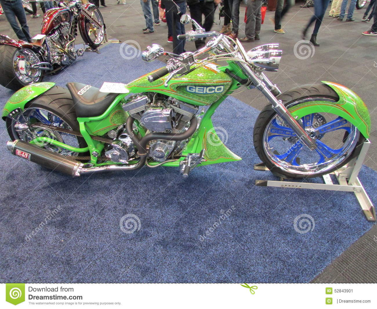 Green Bike Of Insurance Company Geico 2015 New York pertaining to proportions 1300 X 1065