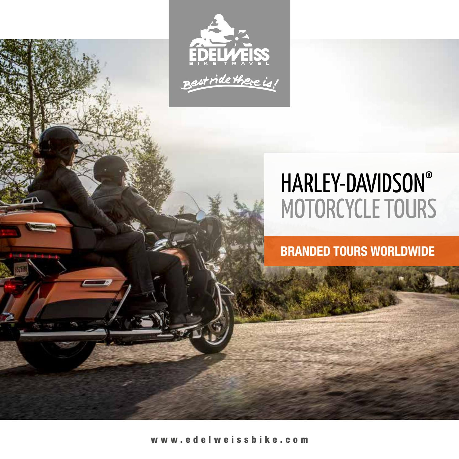 Harley Davidson Motorcycle Tours Stephan Weckschmied Issuu intended for size 1497 X 1497