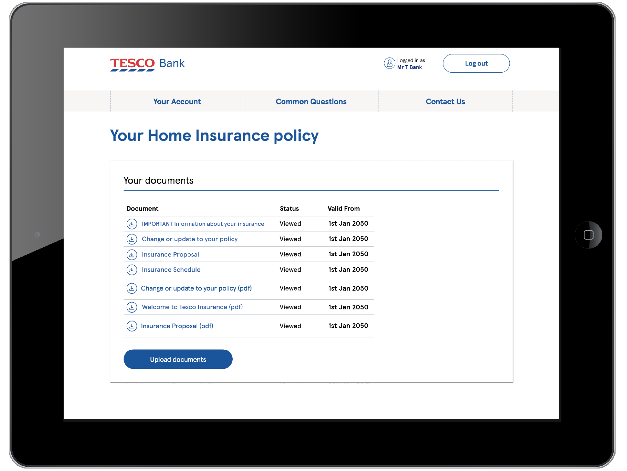 Help With Your Insurance Account At Tesco Bank with regard to dimensions 2132 X 1603