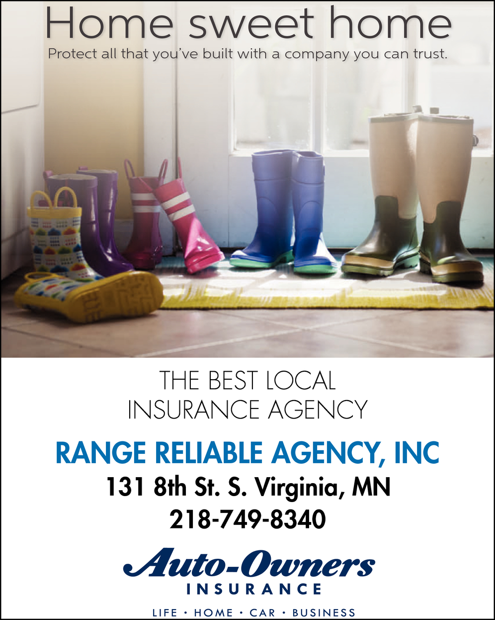Home Sweet Home Range Reliable Agency Inc Virginia Mn throughout measurements 996 X 1246