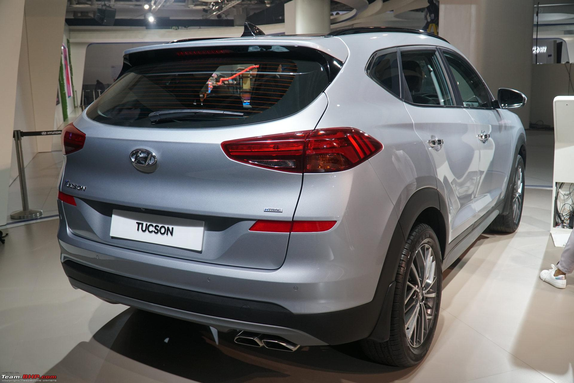 Hyundai Tucson Facelift Auto Expo 2020 Team Bhp intended for sizing 1920 X 1280