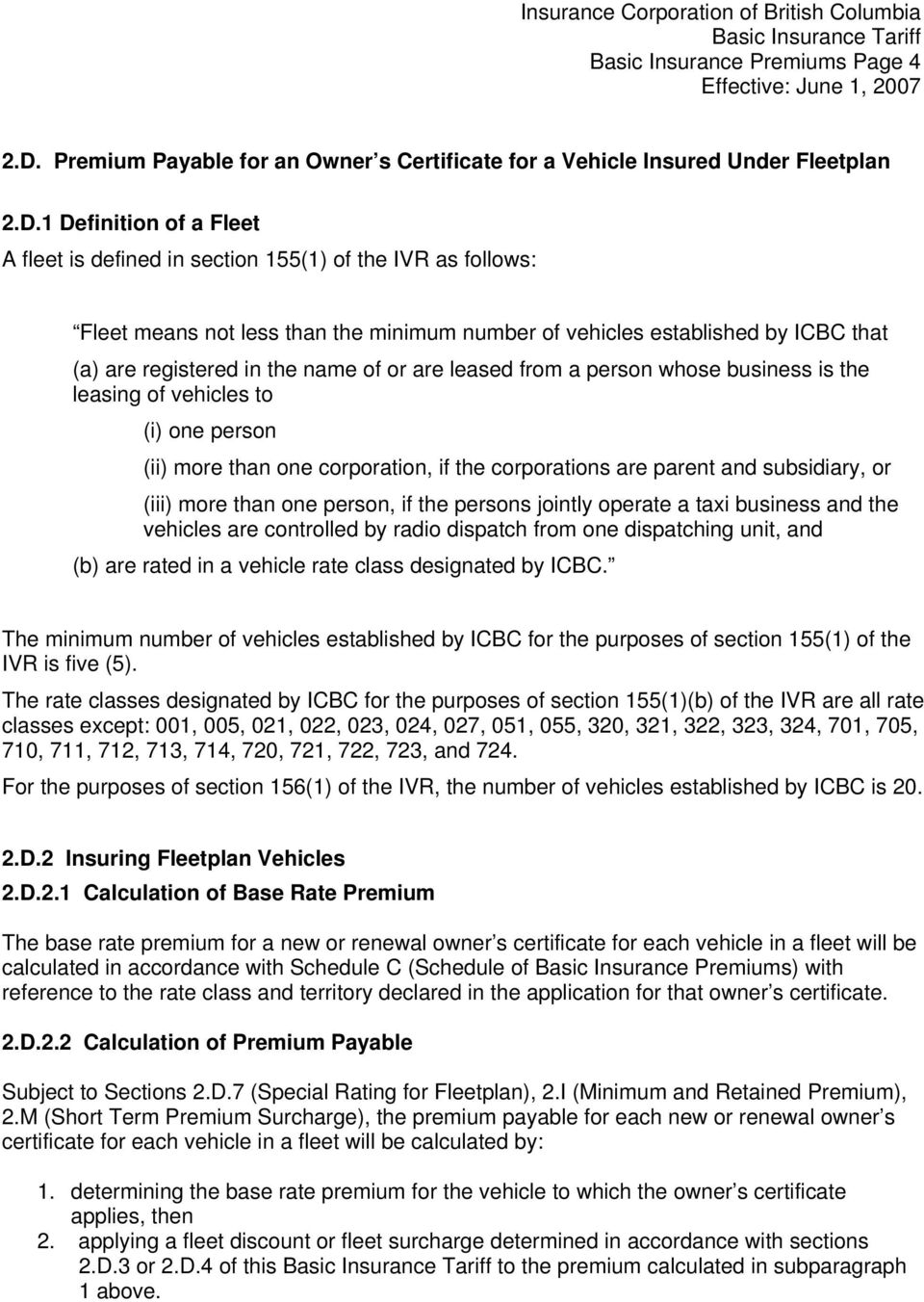 Icbcs Basic Lnsurance Tariff Pdf Free Download for proportions 960 X 1352