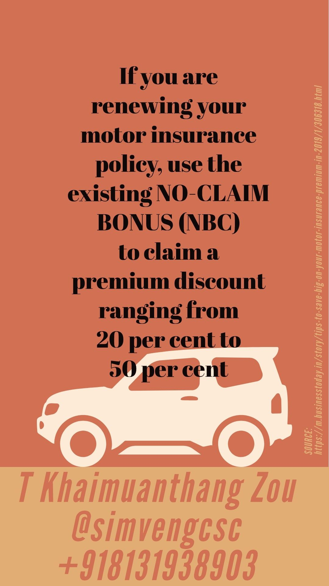 If You Are Renewing Your Motor Insurance Policy Use The intended for proportions 1080 X 1920