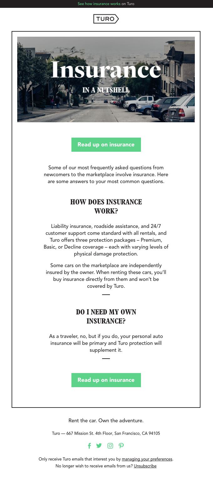 Insurance 101 Really Good Emails with dimensions 680 X 1528