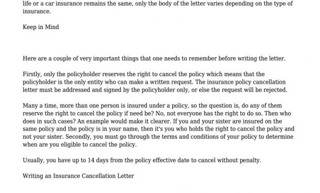 Insurance Cancellation Letter Jasmine7frazier71 Issuu pertaining to size 1059 X 1497