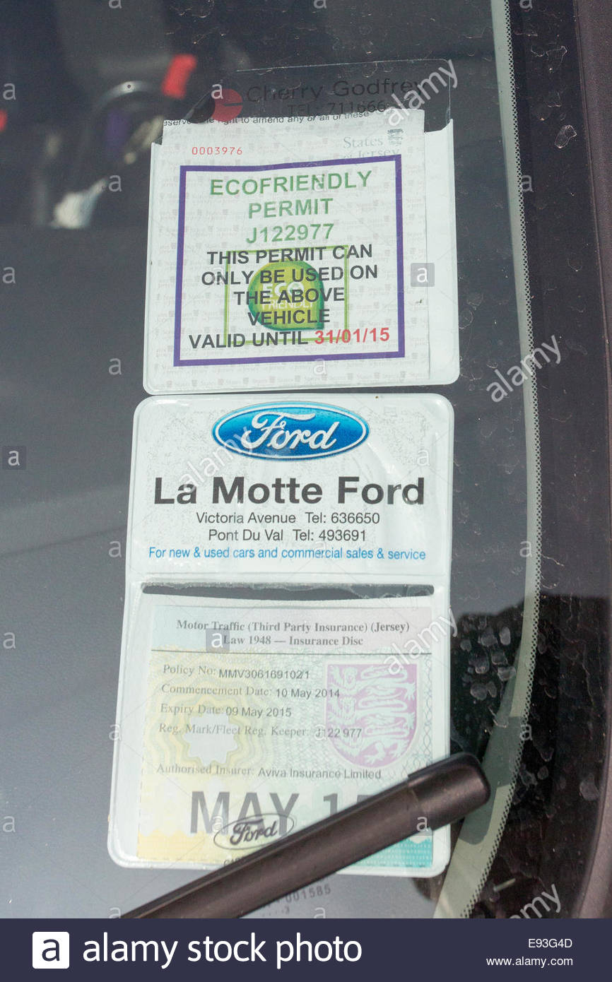 Insurance Car Certificate Display Windscreen Stock Photos within sizing 866 X 1390