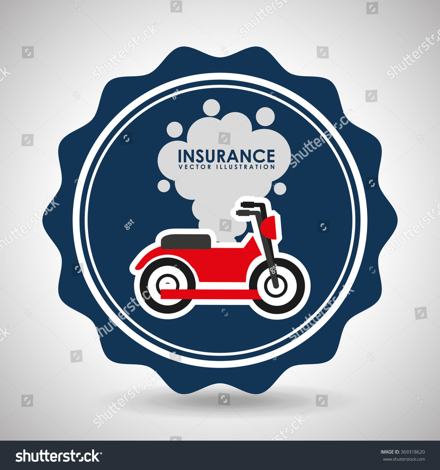 Insurance Company Design Stock Vector 369318620 Shutterstock with measurements 1500 X 1600