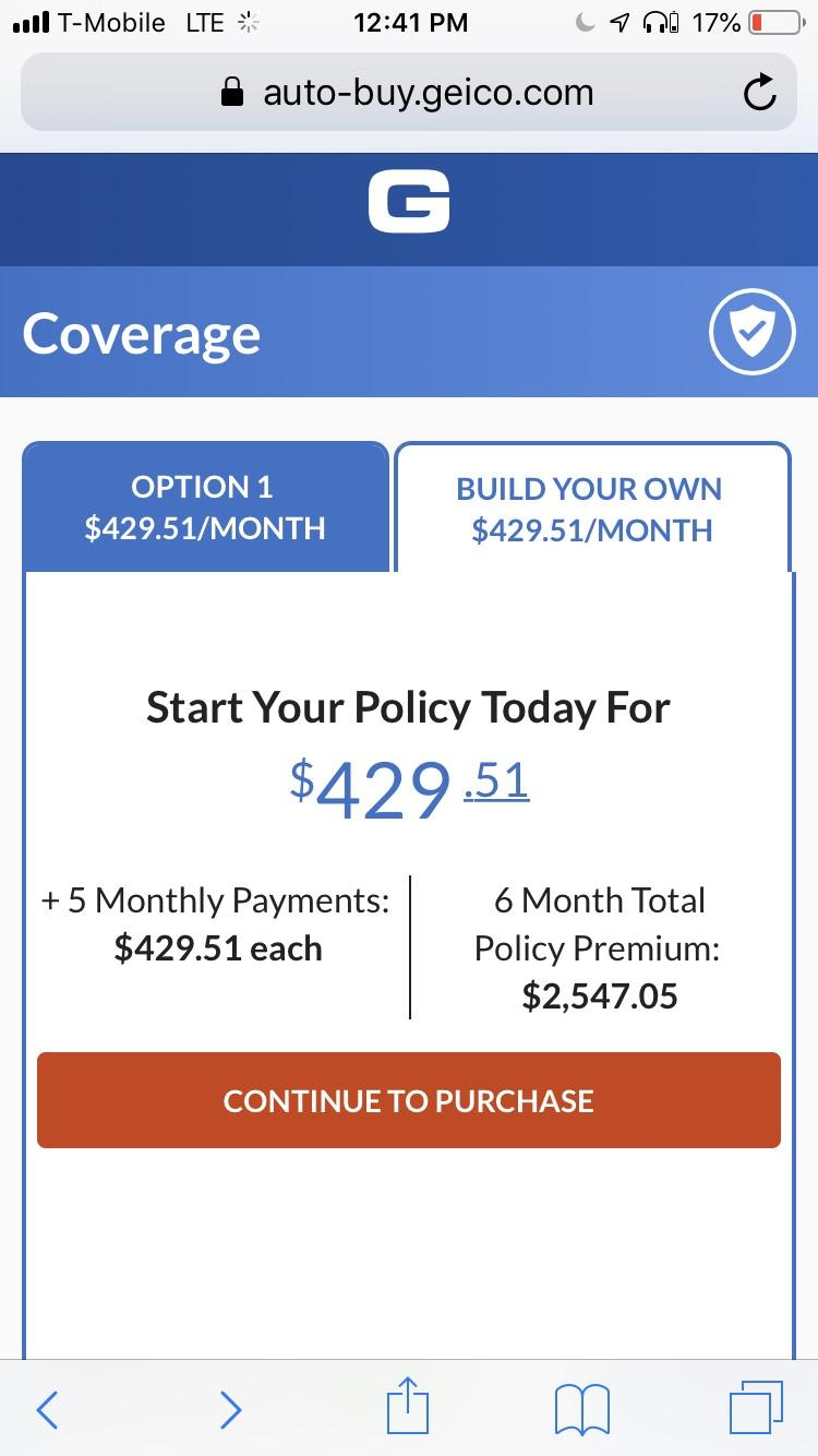 Insurance For Mustang 2017 Ecoboost Premium Is This Too in proportions 750 X 1334