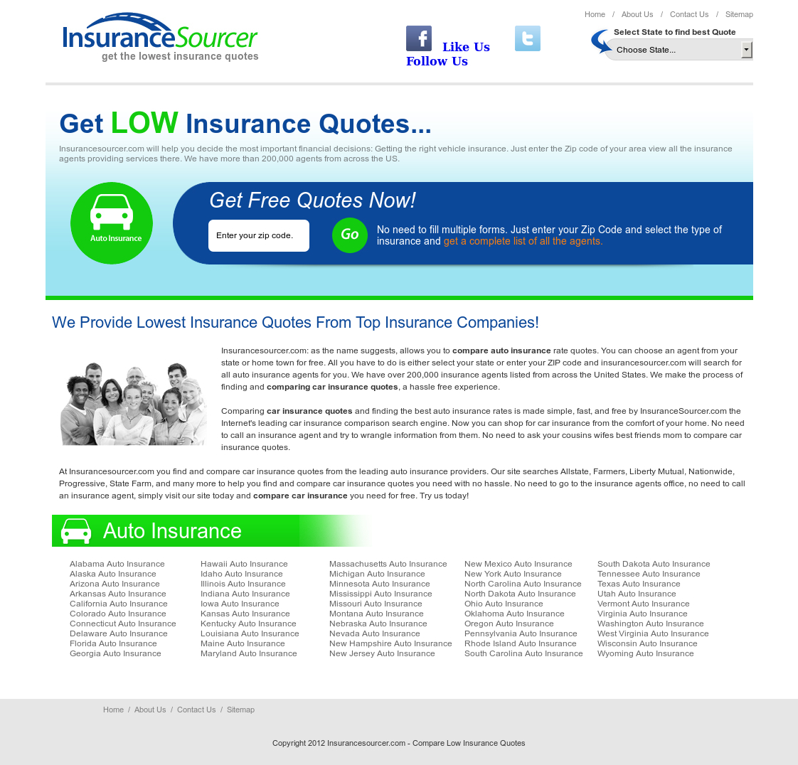 Insurancesourcer Competitors Revenue And Employees Owler within size 1122 X 1076