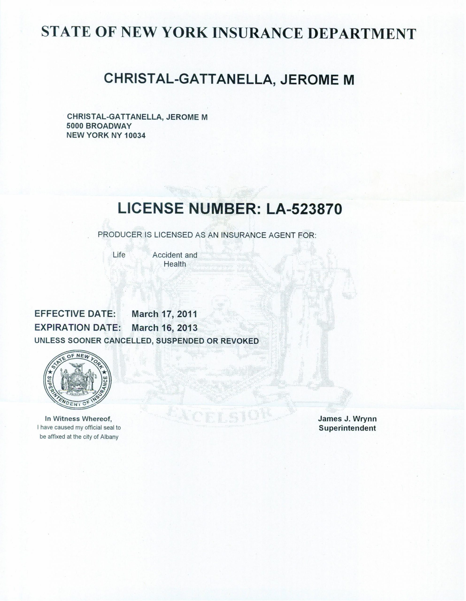 Jerrychristal Licensed Life Insurance Agent 1k All regarding sizing 2504 X 3229