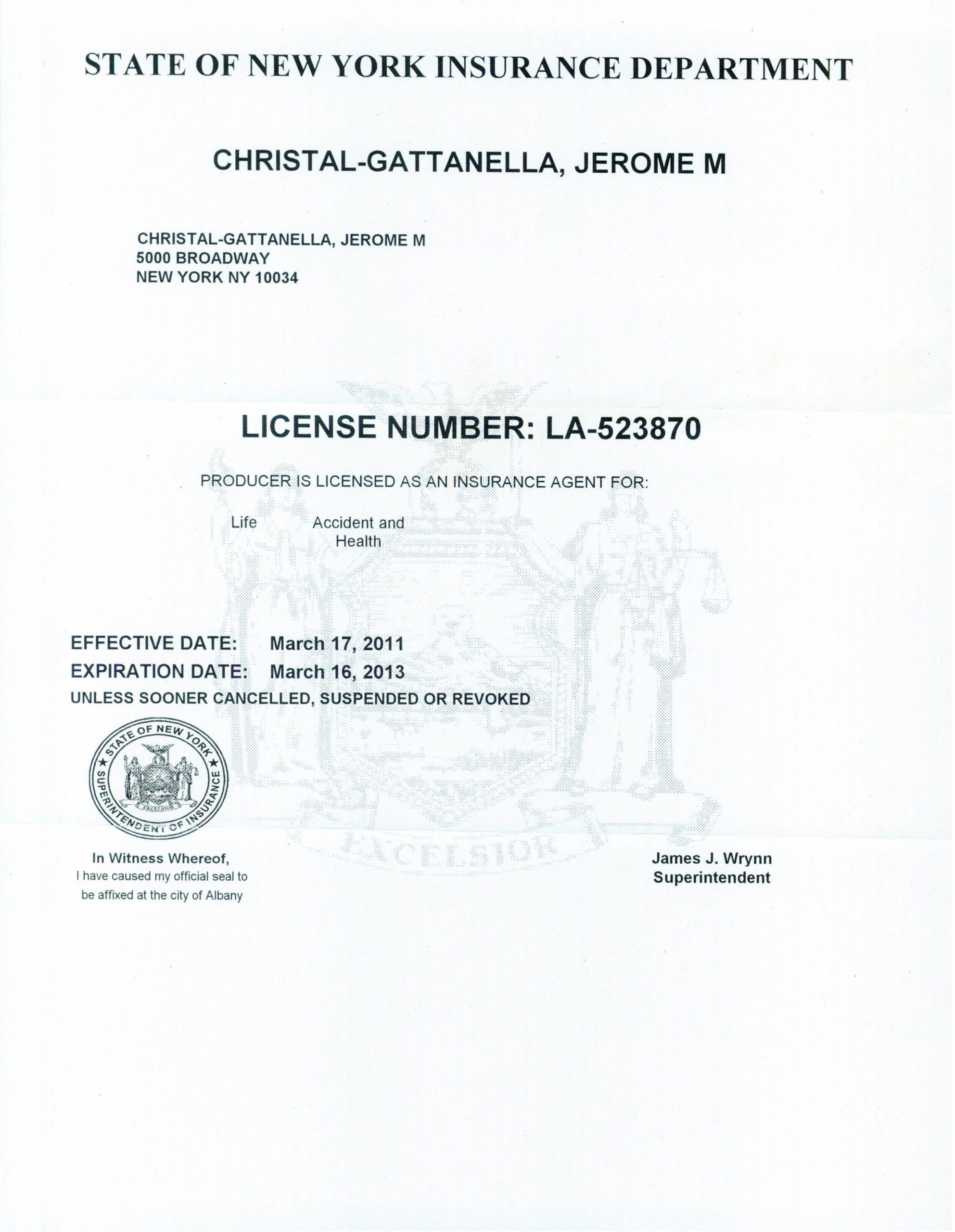 Jerrychristal Licensed Life Insurance Agent 1k All throughout sizing 2504 X 3229