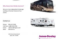 Jones Dooley Insurance Brokers Quotes Rv Trailers Motorhome for proportions 927 X 1203