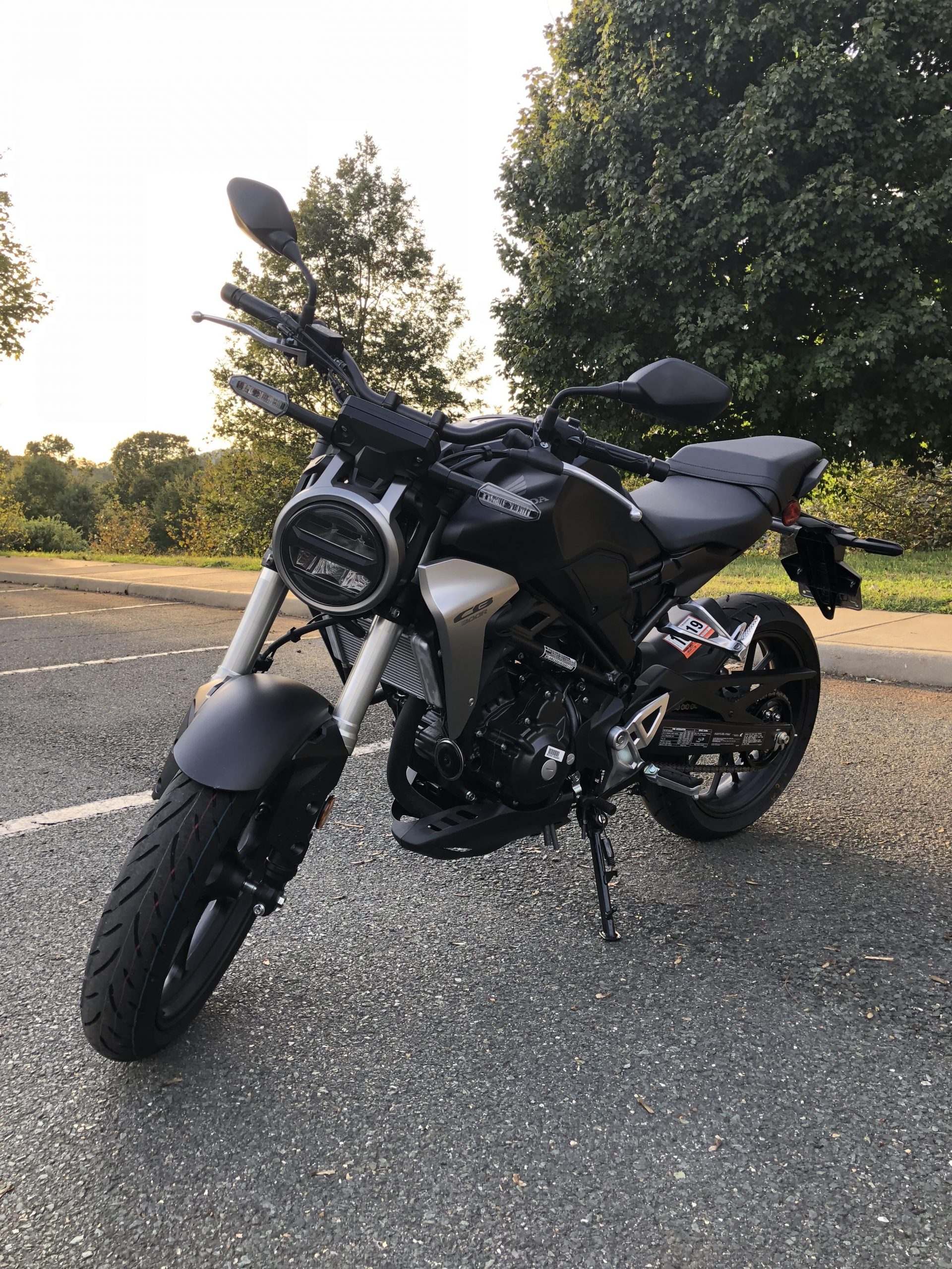 Just Got My First Motorcyclehonda Cb300r Feel Free To Me in size 3024 X 4032