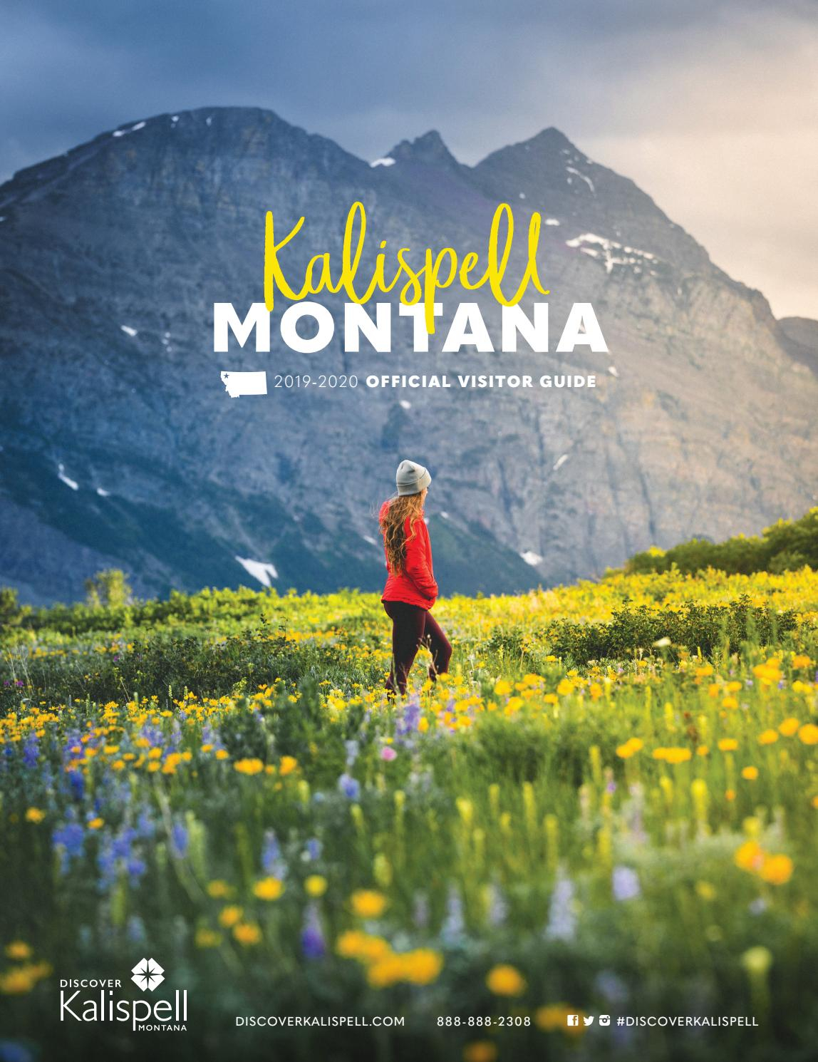 Kalispell Montana Official 2019 2020 Visitor Guide with sizing 1148 X 1490