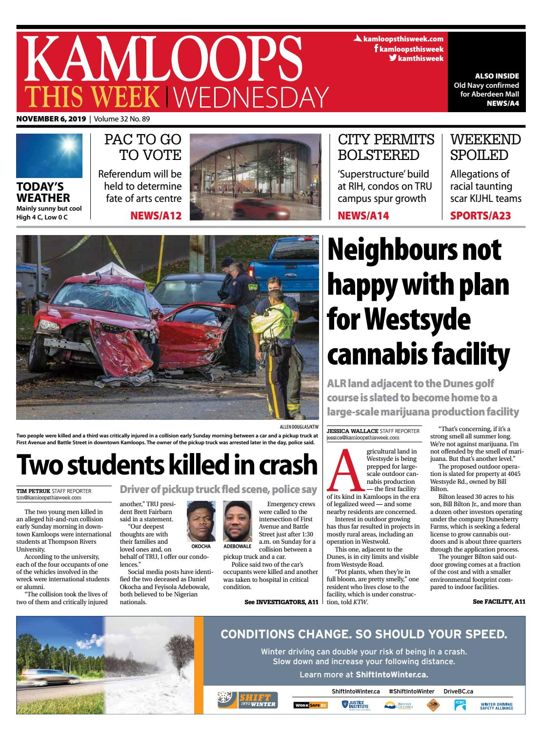 Kamloops This Week November 6 2019 Kamloopsthisweek Issuu inside sizing 1111 X 1499