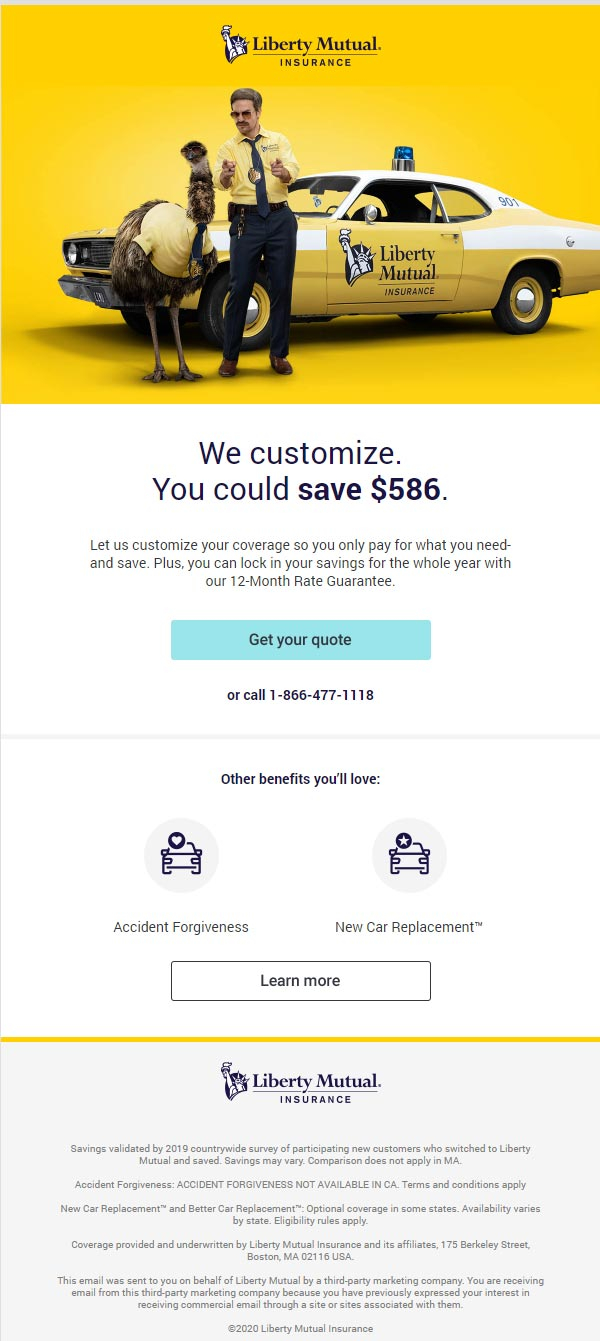 Liberty Mutual Car Insurance with sizing 600 X 1341