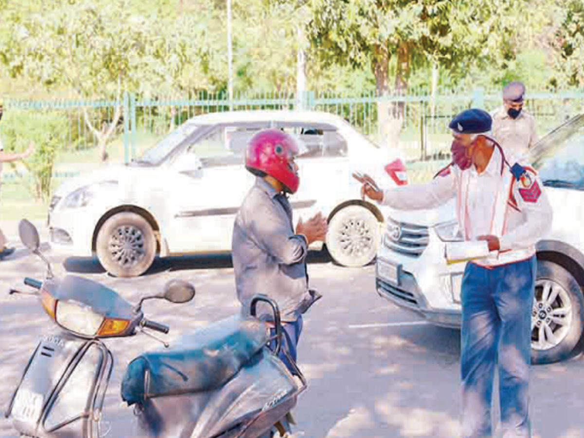 Lockdown In Chandigarh Cops Seize 6558 Vehicles Collect inside proportions 1200 X 900