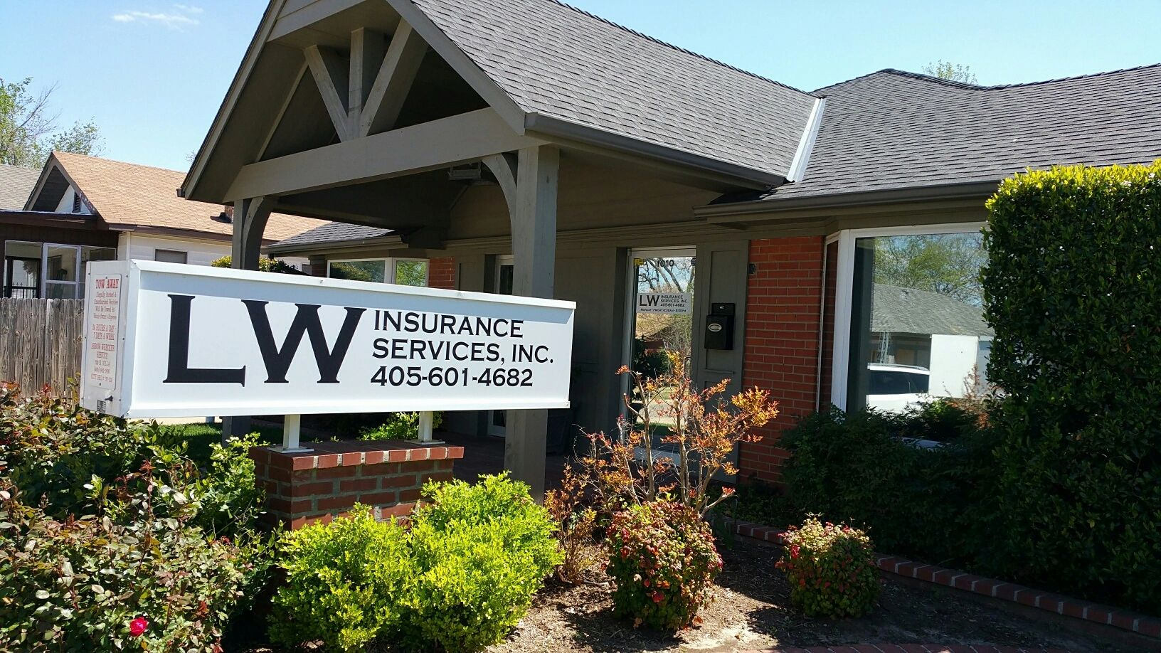 Lw Insurance Services Inc Insurance Oklahoma City Oklahoma with regard to measurements 1632 X 918