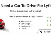 Lyft Car Rental Ca Sf Nj La Lyft Driver Car Rental inside dimensions 1977 X 624