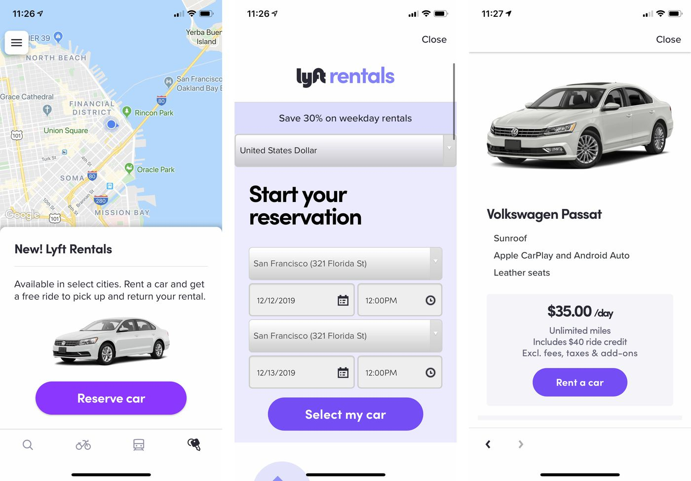 Lyft Launches A Car Rental Service With No Mileage Limit within dimensions 1400 X 974