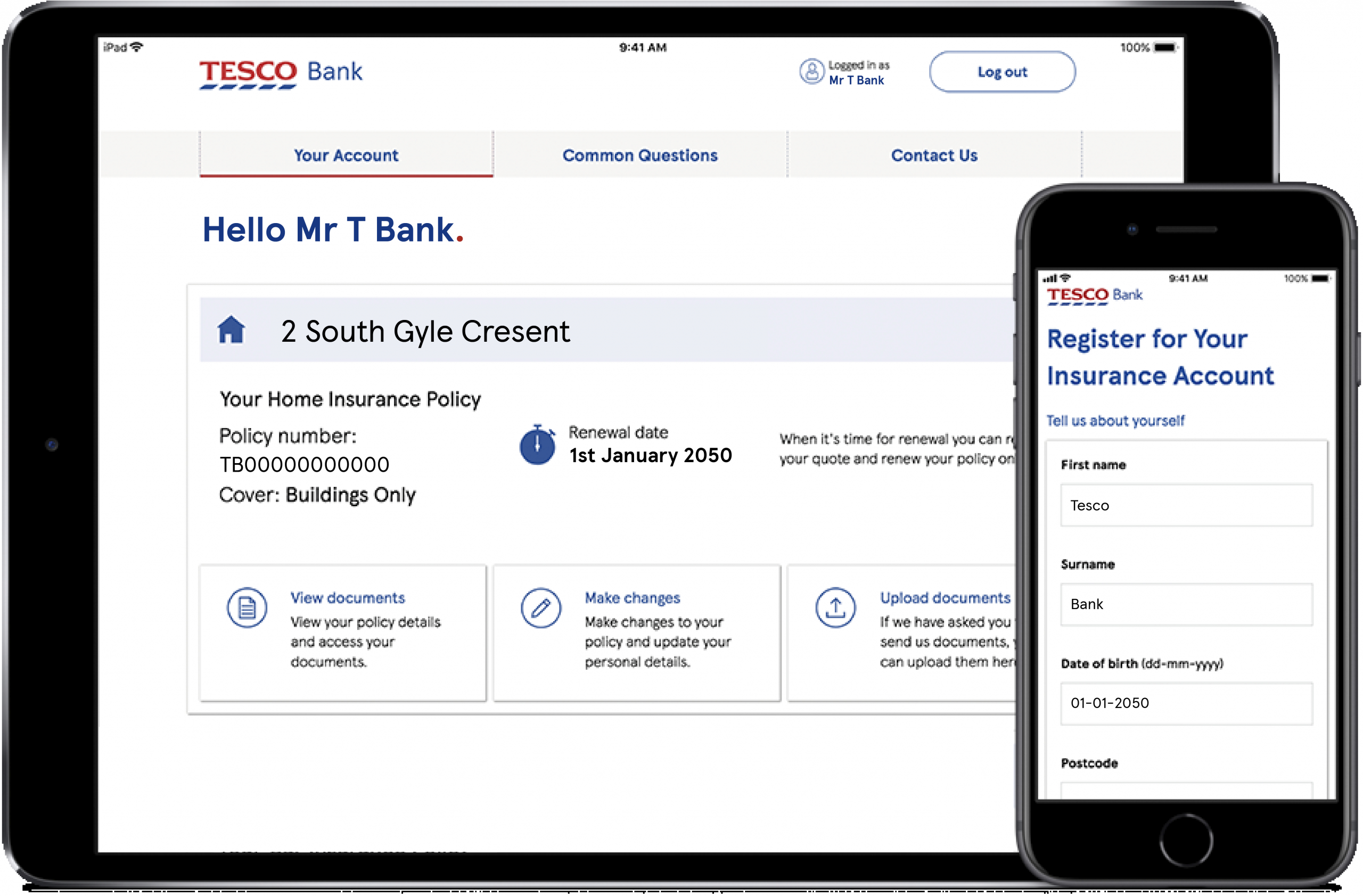 Manage Your Insurance Account At Tesco Bank in dimensions 5445 X 3579