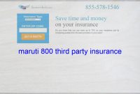 Maruti 800 Third Party Insurance Life Insurance Quotes with regard to size 1365 X 768