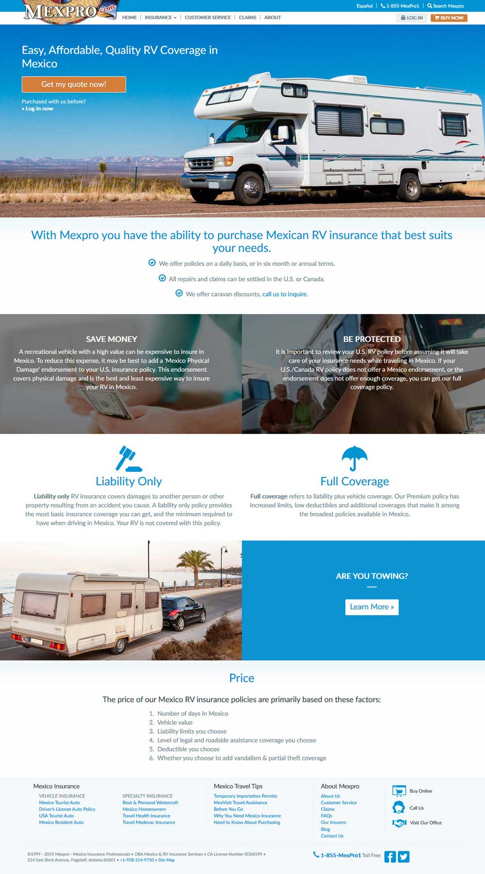 Mexico Rv Insurance Puerto Penasco for measurements 1000 X 1800