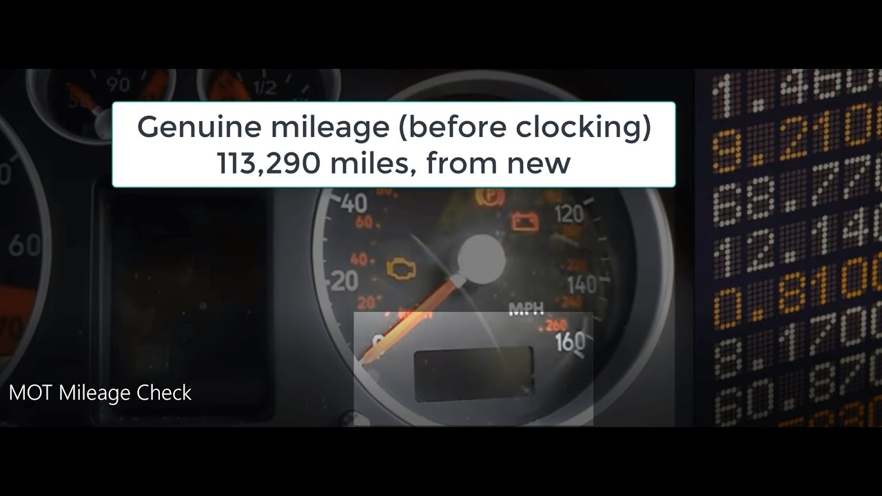 Mot Mileage Check Dvla Mileage Check Car Clocking Carveto within proportions 1280 X 720