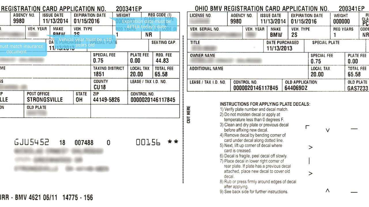 Motor Vehicle Registration Insurance Insurance Choices intended for size 1280 X 720