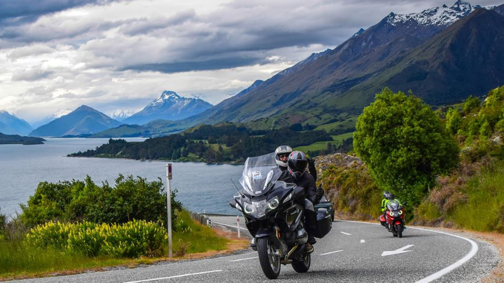 Motorbike Adventures Nz 21 Day North South Island with regard to measurements 1920 X 1080