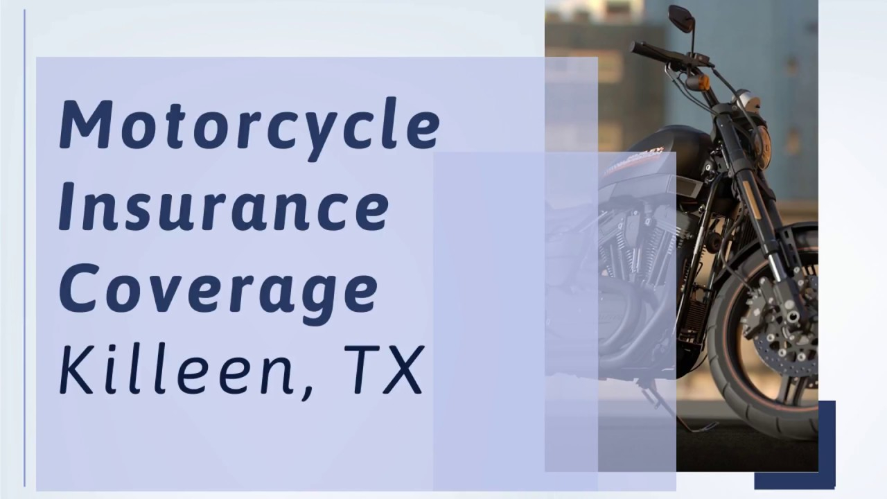 Motorcycle Insurance Coverage Killeen Tx for measurements 1280 X 720