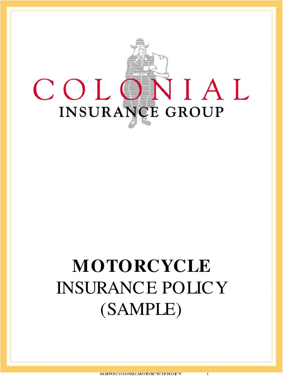 Motorcycle Insurance Policy Sample Pdf Free Download within proportions 960 X 1271